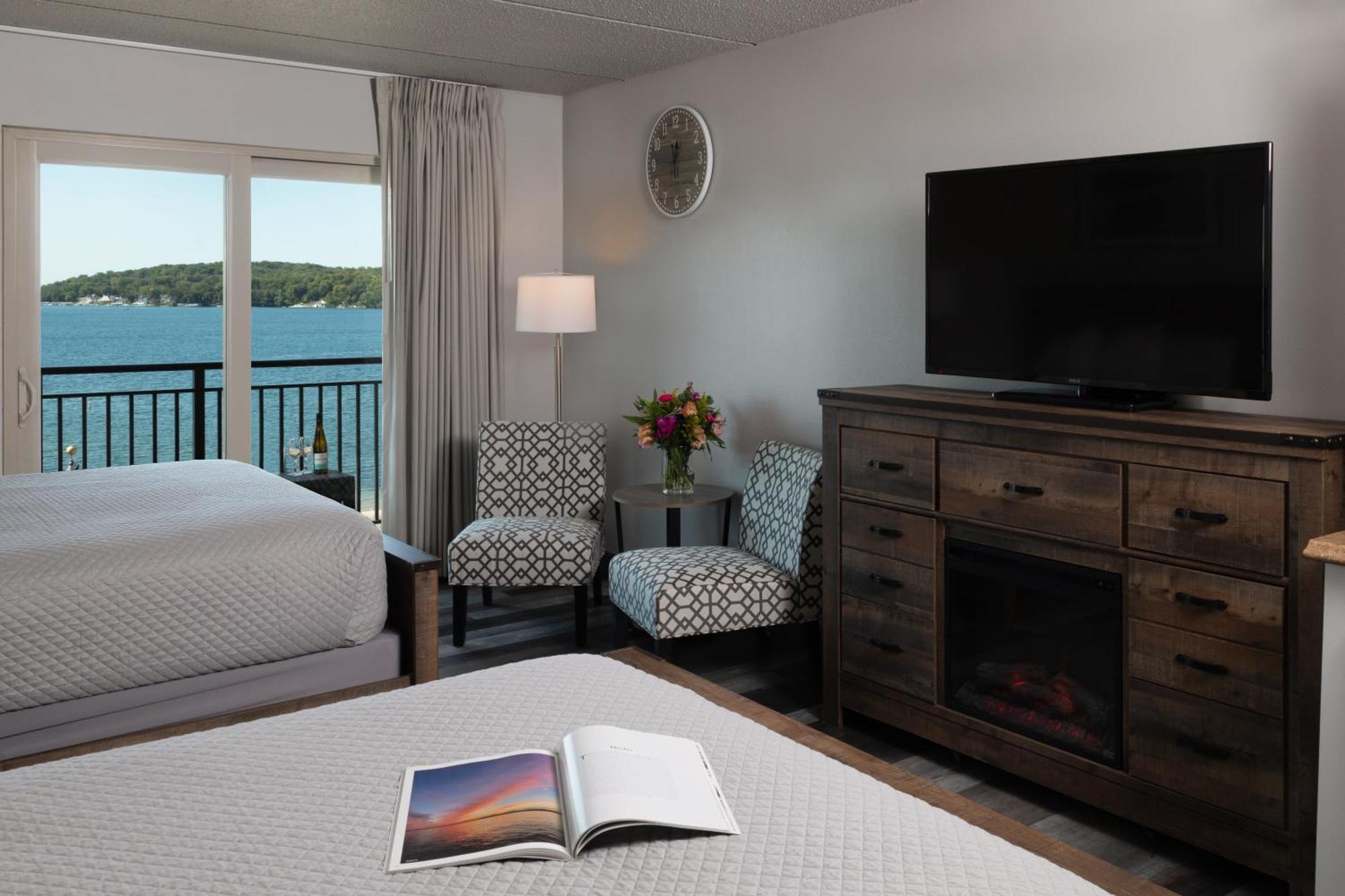 Harbor Shores on Lake Geneva Kamer foto